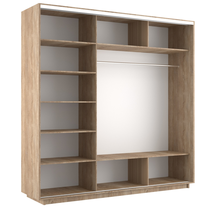 Шкафы-купе, Шкаф-купе Экспенс Широкий, 180х60х240