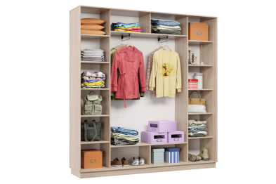 Шкаф-купе Премьер 33 (11ЗБ;11ЗБ;11ЗБ) фасады зеркало бронза/трёхдверный/Профиль чёрный муар