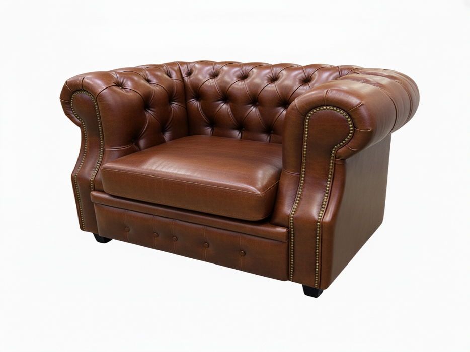 Кресло для отдыха, Кресло  Честер Лофт экокожа