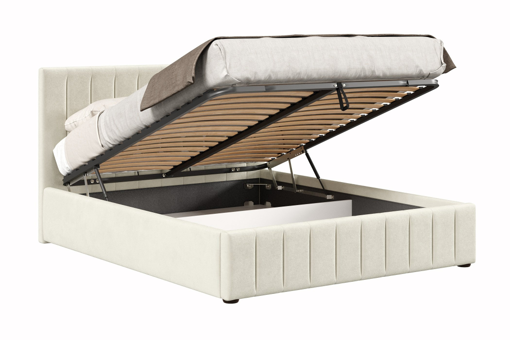 Мягкая кровать, Кровать Верона 1600 с подъёмным механизмом