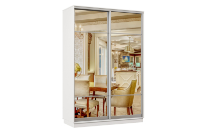 Шкаф-купе Премьер Лайт 02 (11;11) двухдверный