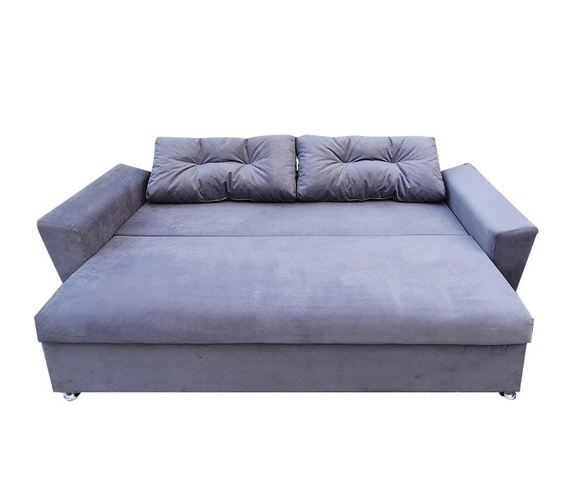 Диваны еврокнижки, Диван-кровать еврокнижка Амстердам, велюр, 145