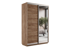 Шкафы-купе, Шкаф-купе Экспресс Медиум дуо 2400 x 1400 x 600