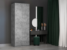 Шкафы распашные, Шкаф распашной Локер Распашной/доп. полки 80х220х53