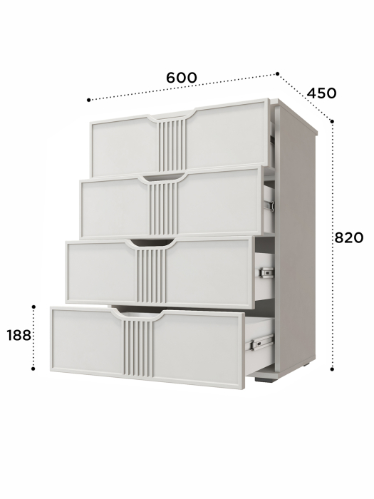 Комоды, Комод Эмилия ЭЛ-19
