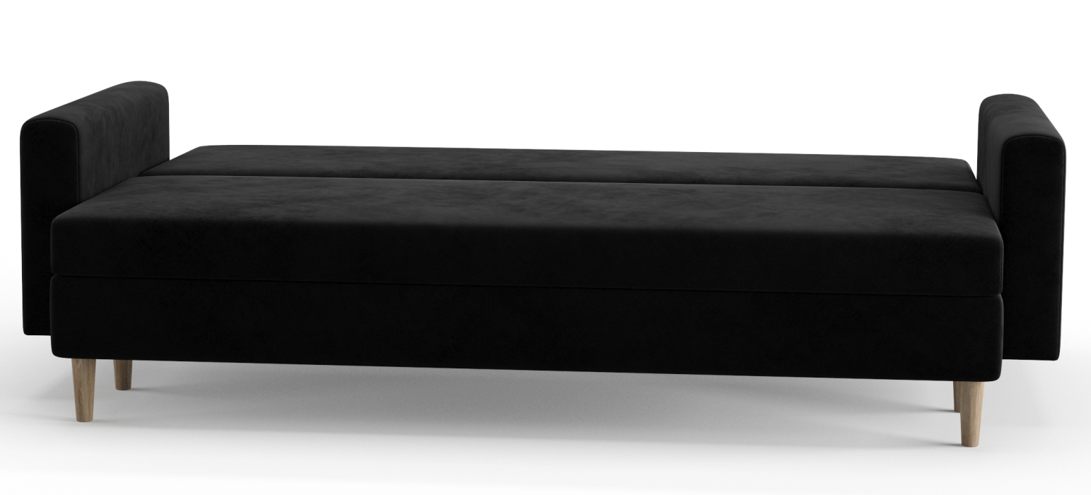 Диваны еврокнижки, Диван-кровать Таврида, пружинный блок, велюр