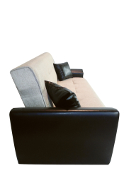 Диван-кровать книжка, Амстердам 140, рогожка/экокожа