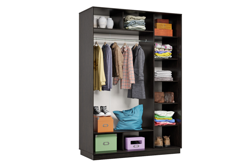 Шкафы-купе, Шкаф-купе Премьер Лайт 10 (01;01) двухдверный