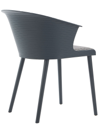 Стул Malta пластик ткань