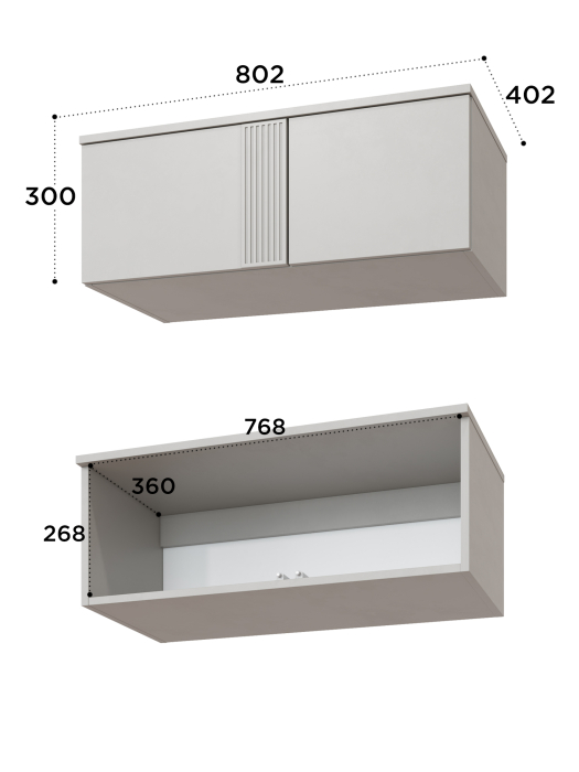 Настенные полки, Антресоль Эмилия ЭЛ-51