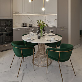 Комплект стульев Whispered Fusion, золотой (Комплект 2 шт)