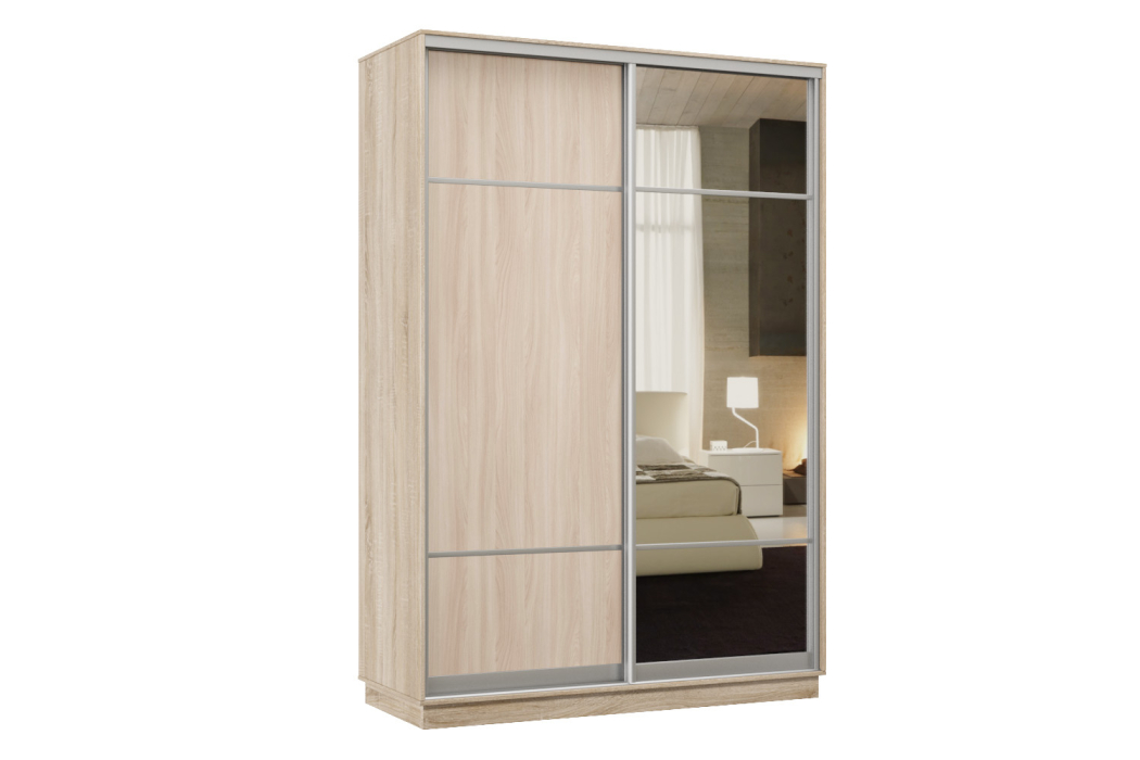 Шкафы-купе, Шкаф-купе Премьер Лайт 11 (08;11) двухдверный