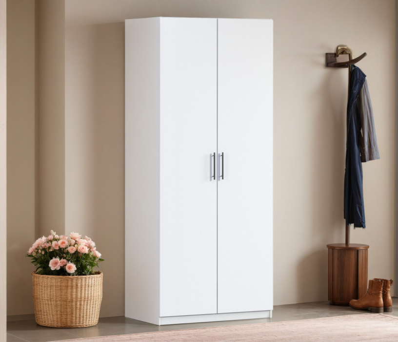 В спальню, Шкаф двухдверный Макс 1000 мм, вариант №5 (ЛДСП)