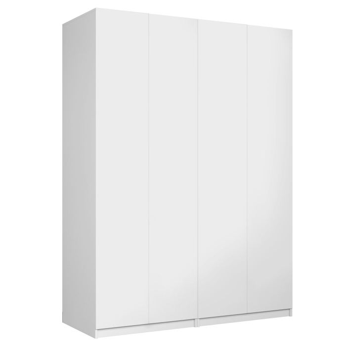 Шкафы распашные, Распашной шкаф Локер 800+800 (Гармошка с системой Push to Move/Левый)