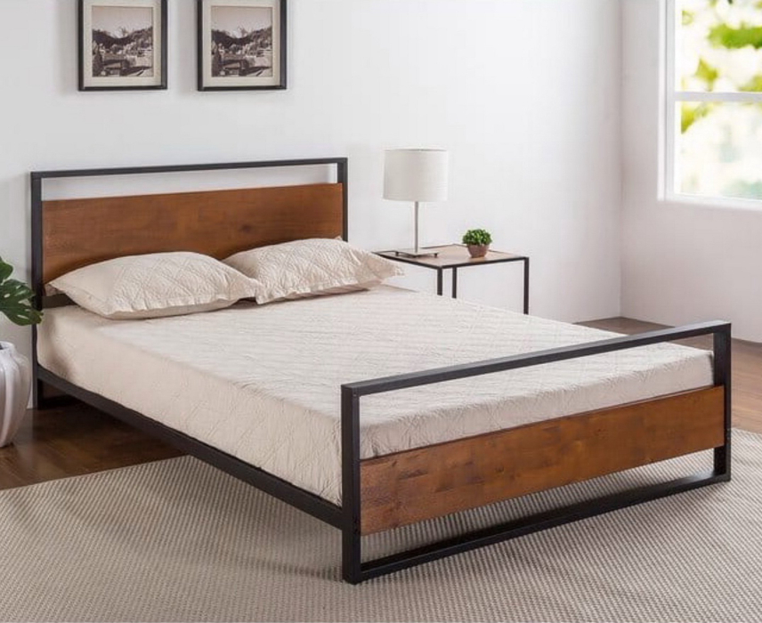 Кровати 160 см, Кровать в стиле лофт Шелби 1.6