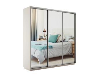 Шкаф-купе Экспресс Экспенс трио 2400 x 2100 x 450