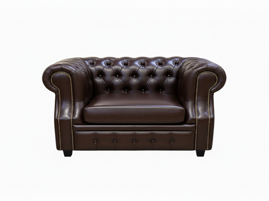 Кресло для отдыха, Кресло  Честер Лофт экокожа