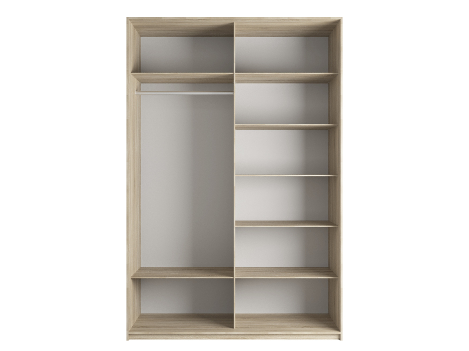 Шкафы-купе 2-х дверные, Шкаф-купе Эста Зеркало+Зеркало 160х66х240