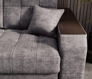 Угловой диван-кровать Лас-Вегас левый, шенилл