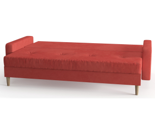 Диван-кровать Belfast, независимый пружинный блок, велюр