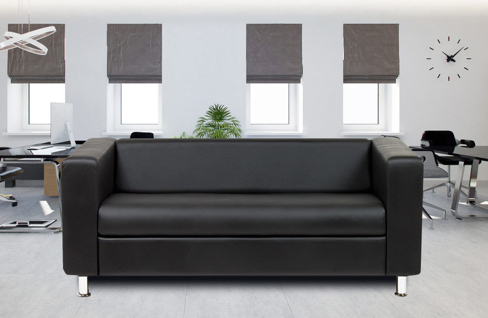 Диваны прямые, Диван Клиппан 3-х местный, экокожа