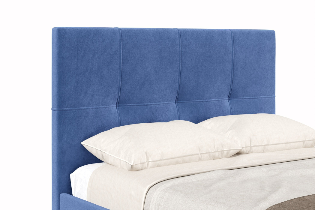 Мягкая кровать, Кровать Марсель 1400, велюр