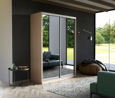 Шкафы-купе, Шкаф-купе Экспресс Экспенс дуо 2400 x 1600 x 600