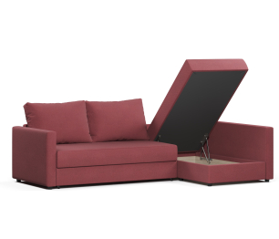 Диван угловой Фрисби дельфин, велюр