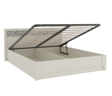 Кровати 140х200, Кровать Кр-03/1 (серебро), с подъемным механизмом, спальное место 1400*2000