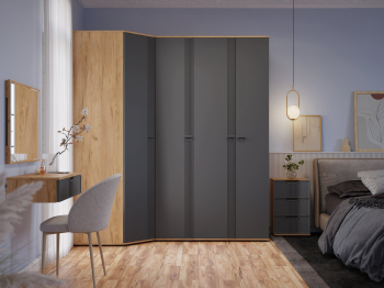 Шкаф для одежды Эмилия ЭЛ-16К глухой