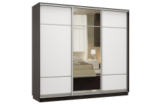 Шкафы-купе, Шкаф-купе Премьер Лайт 57 (08;11;08) трехдверный