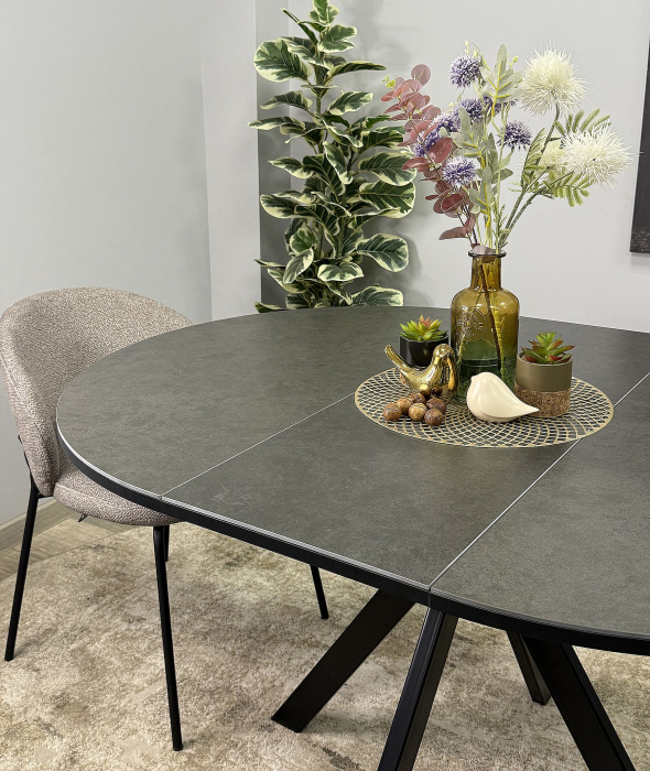 Обеденные столы, Стол KENNER AR1000 раздвижной, керамика 