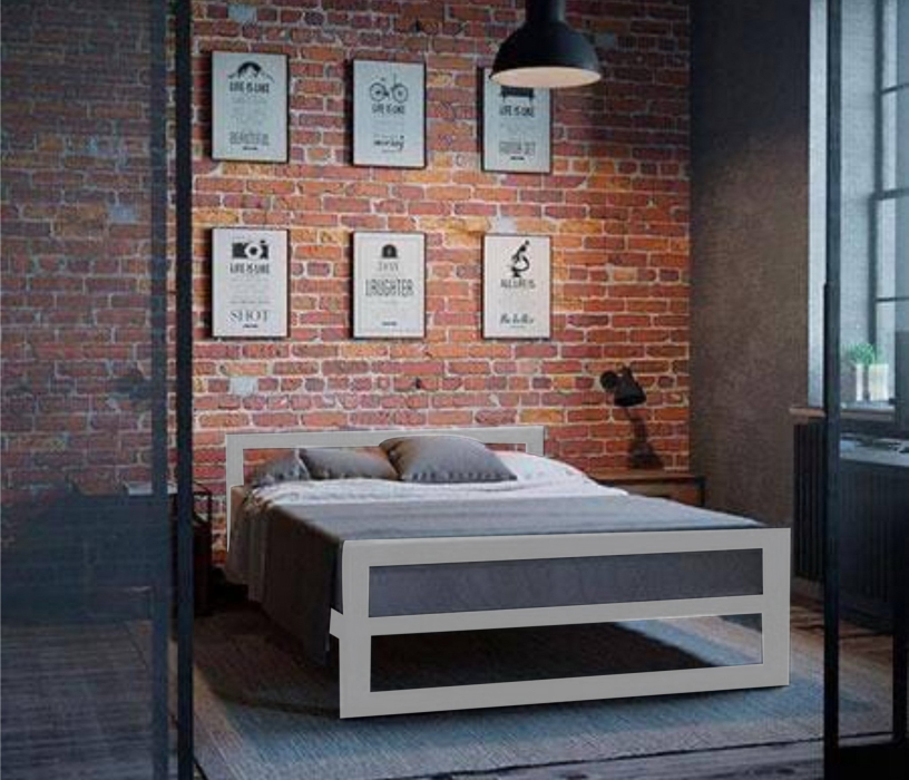 Кровати 140 см, Кровать в стиле лофт Ричмонд 1.4