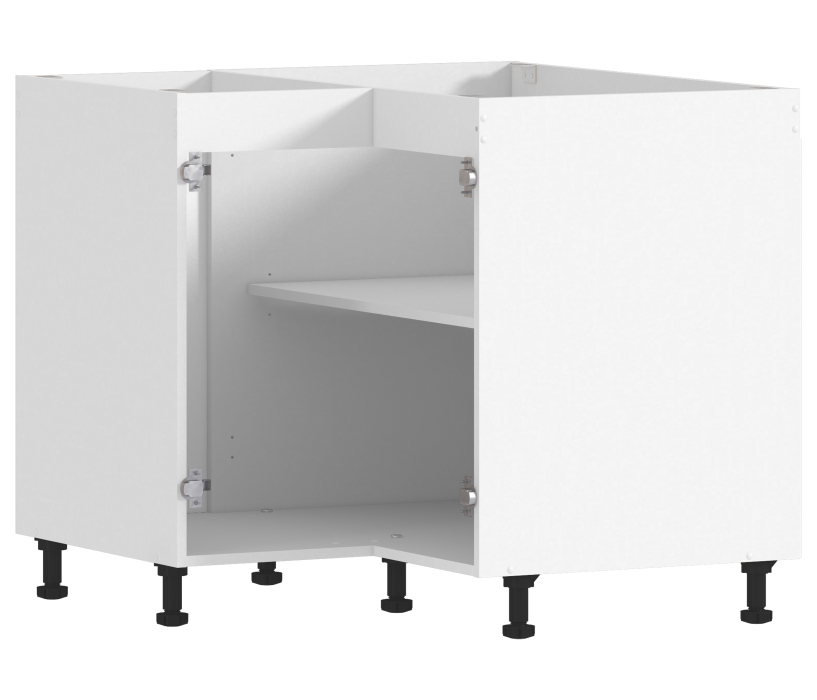 Корпус, Шкаф-Стол Регина РСУР/1-90 угл равнст Белый