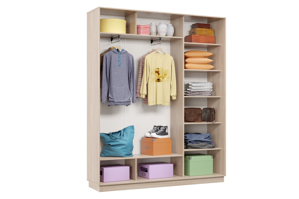 Шкафы-купе, Шкаф-купе Премьер 23 (14;14;14) трёхдверный