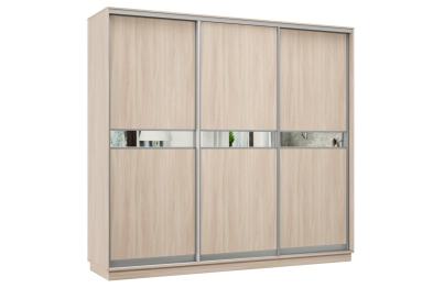 Шкаф-купе Премьер 62 (14;14;14) трёхдверный