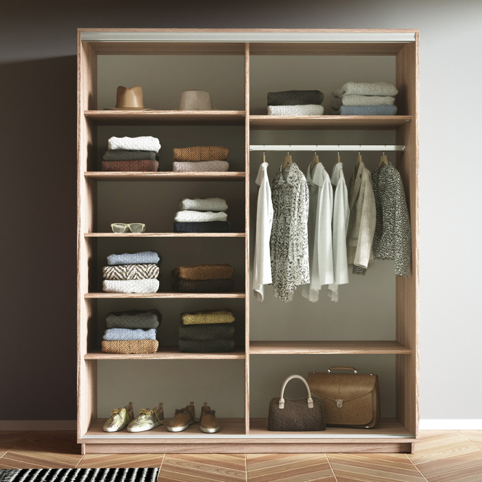 Шкафы-купе 2-х дверные, Шкаф-купе Экспресс 2-х дверный Фотопечать Калейдоскоп Стекла 120х60х240