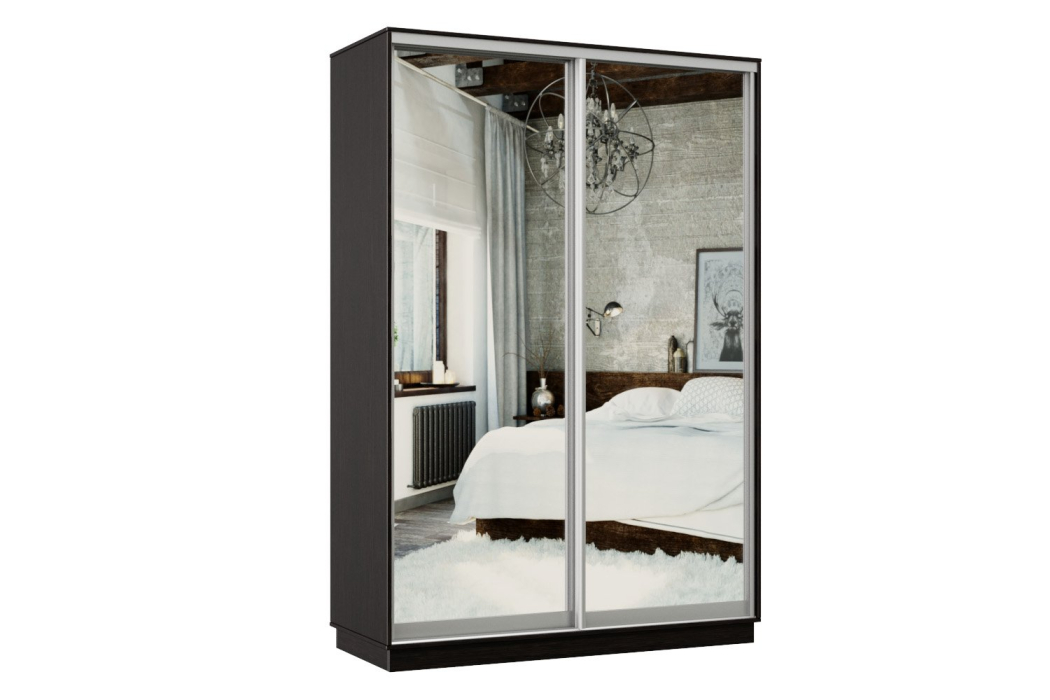 Шкафы-купе, Шкаф-купе Премьер Лайт 11 (01;01) двухдверный