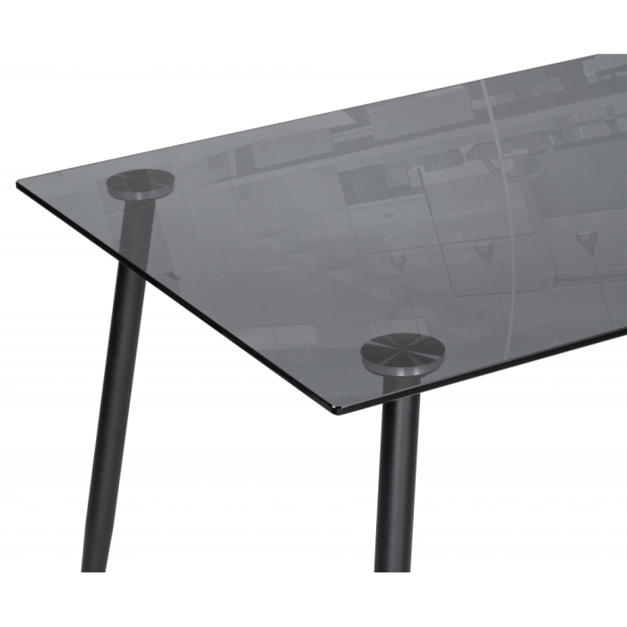 Обеденные столы, Стол стеклянный  Smoke 120х80х75