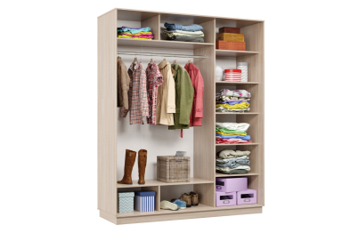 Шкаф-купе Премьер Лайт 22 (08;08;08) трехдверный