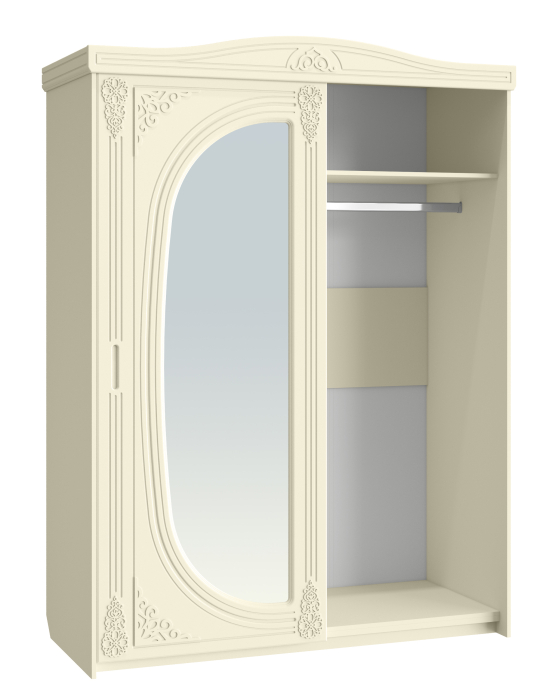 Шкафы-купе 2-х дверные, Шкаф-купе Ассоль плюс АС-16