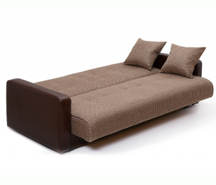 Диван-кровать книжка Лондон 140, рогожка/экокожа