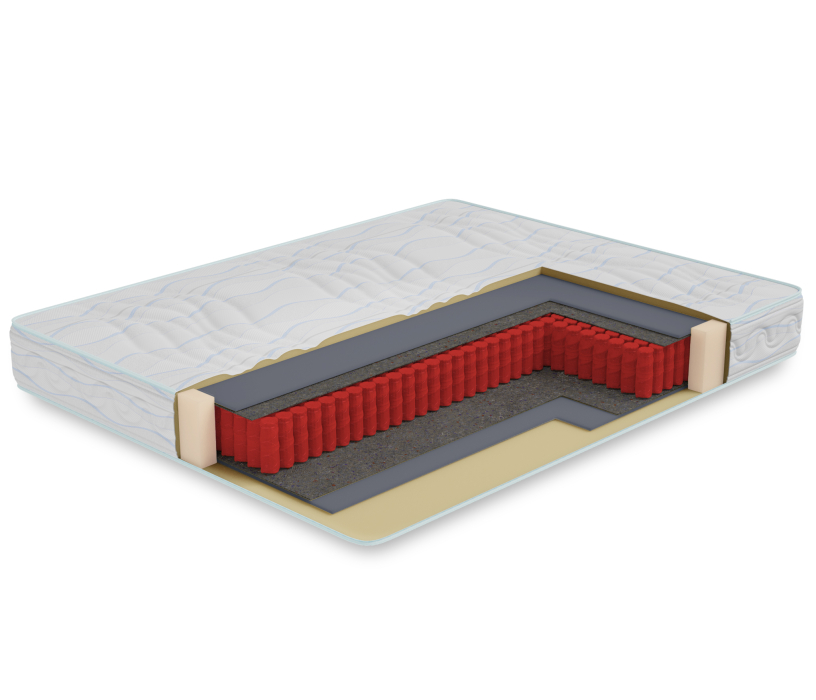 1400 x 2000, Матрас Сити-Мадрид в чехле Cooler 1400х2000