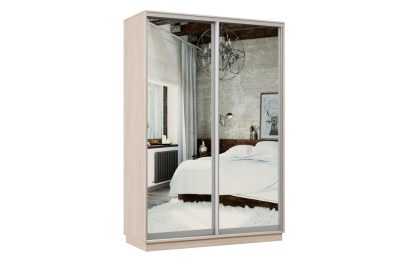 Шкаф-купе Премьер 10 ясень шимо светлый