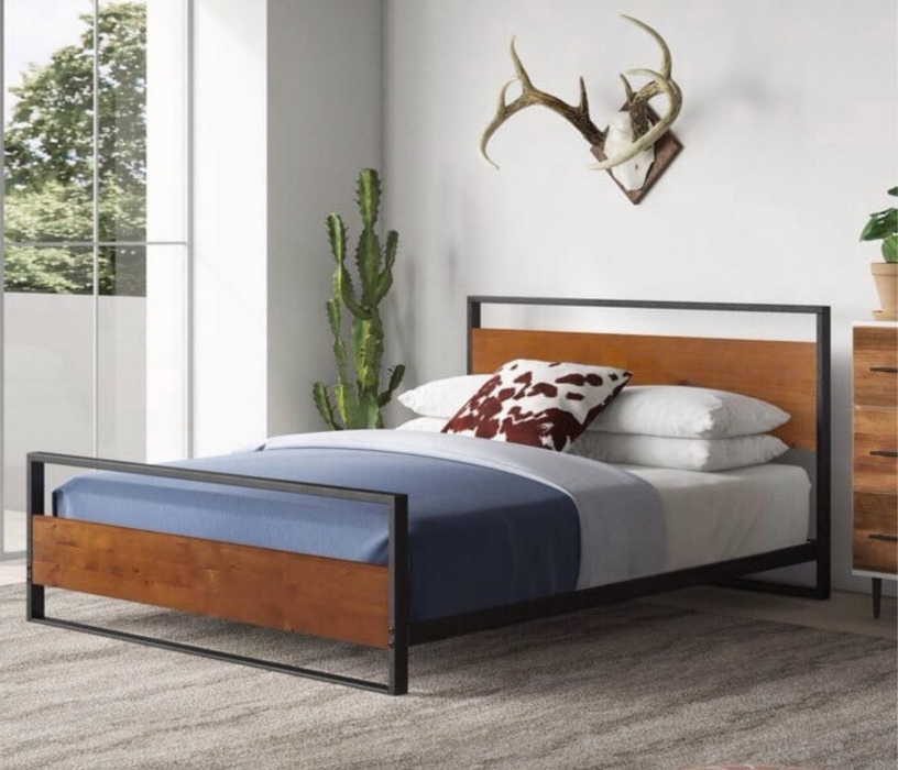 Кровати 160 см, Кровать в стиле лофт Шелби 1.6