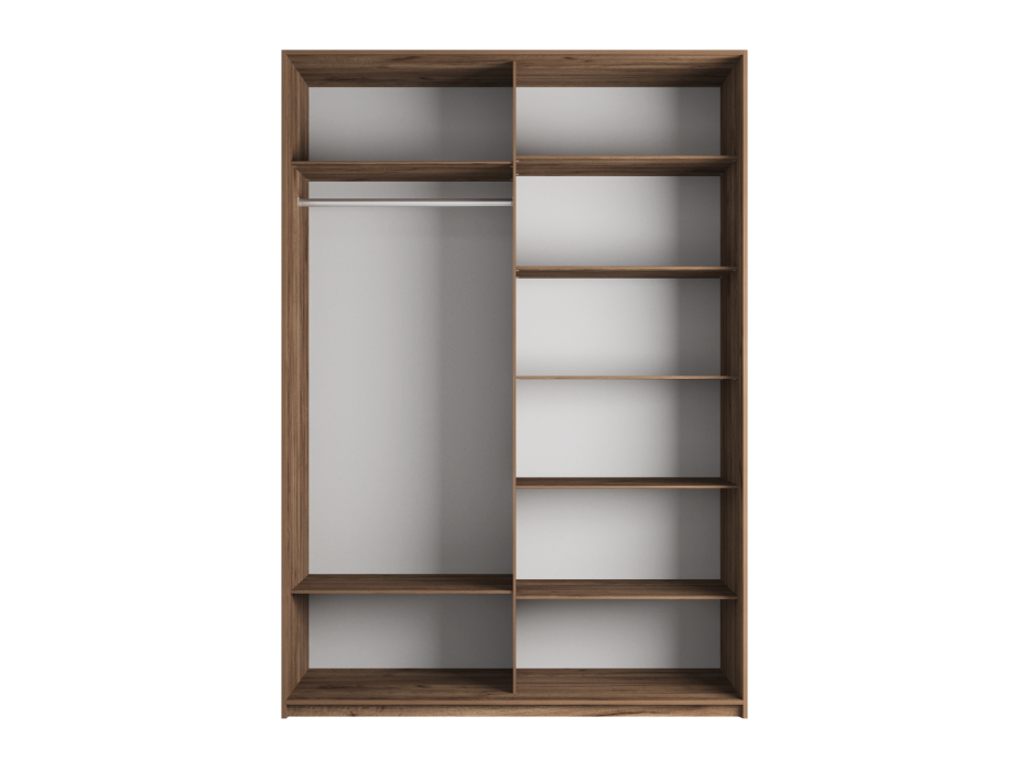 Шкафы-купе 2-х дверные, Шкаф Прайм дуо ДСП/ДСП 2300 x 1400 x 570