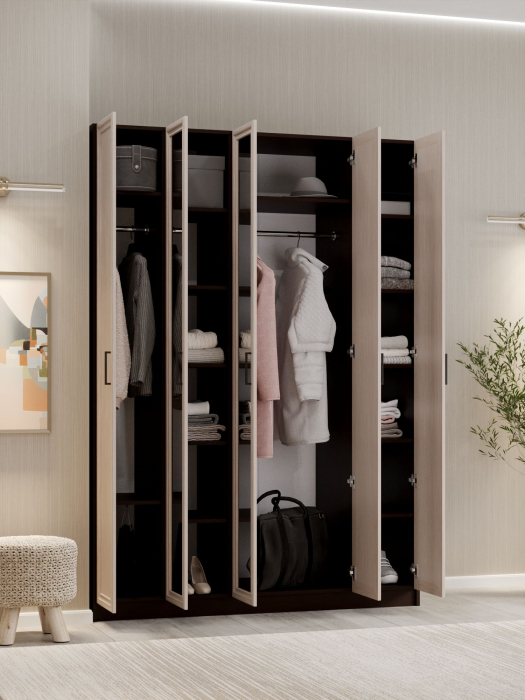 Для одежды, Шкаф распашной МДФ ШК-5/5