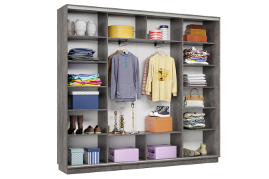 Шкаф-купе Премьер Лайт 57 (11;08;11) трехдверный