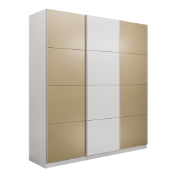 Шкаф-купе Прайм 3-х дверный Стекла фисташка/ДСП/Доводчики 180х57х230