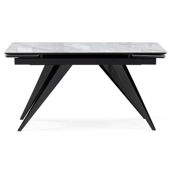 Обеденные столы, Стеклянный стол Дарвин 140(200)х80